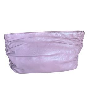Vintage Letisse Women’s Lavender Genuine Leather Clutch Handbag
